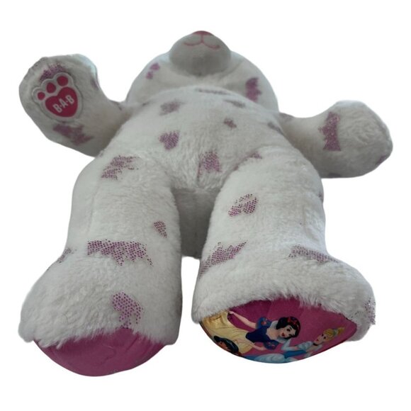 Build A Bear Plush Disney Princess Bear Plush 2018 White Sparkling Size … - Picture 5 of 10